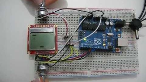 Pong Game using Arduino Uno and Nokia5110 LCD screen(PCD8544)