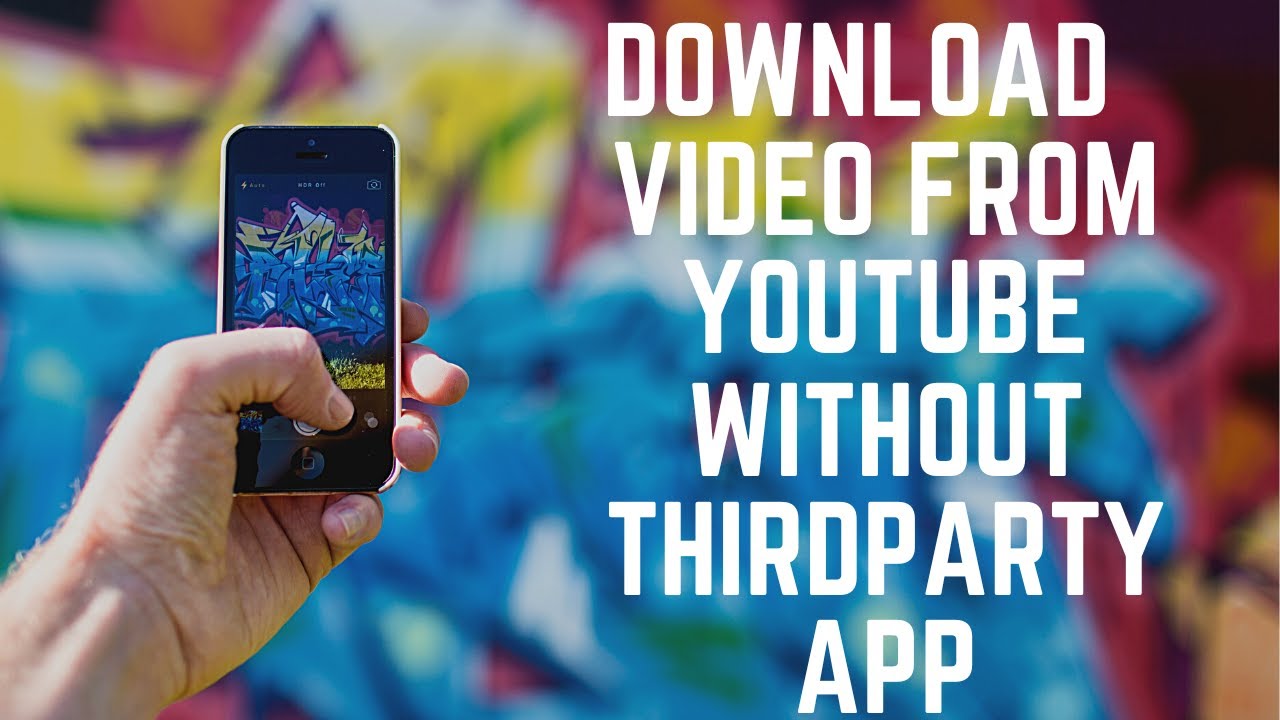 How to download youtube video in iphone How To Save Youtube Videos To Camera Roll On Iphone