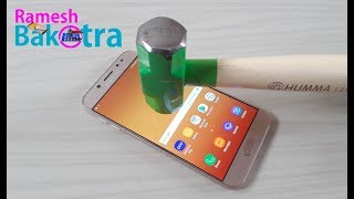 Samsung Galaxy J7 Pro Screen Scratch Test