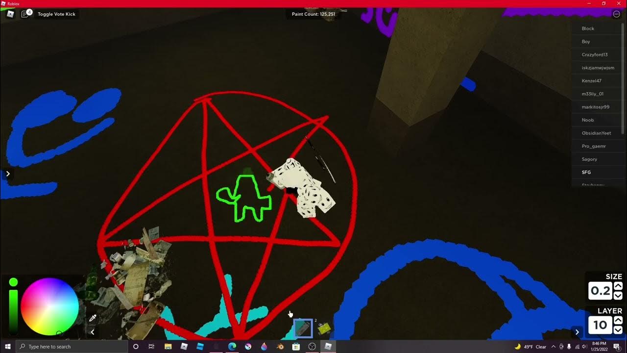 роблокс spray paint