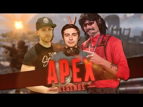 Shroud being Cocky | Apex Squads with Shroud, Viss & DrDisrespect