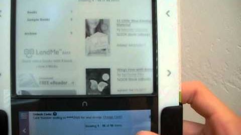 Nook: How to delete eBooks directly from nook