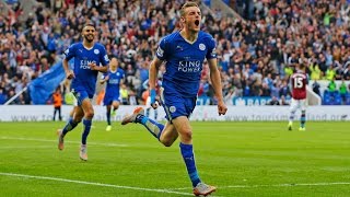 Jamie Vardy ● Skills & Goals ●  Leicester City 15/16