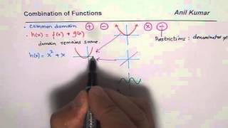 Best Combination of Sum or Product of Functions with Examples MHF4U