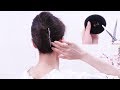 夜会巻き/ドーナツ使って3分でフレンチツイストの仕方/French Updo//Shie's Hair