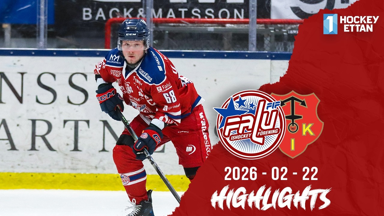 Highlights: Falu IF - Norrtälje IK (8-3)