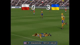 ISS Pro Evolution | PlayStation/PS1 | Poland vs Ukraine