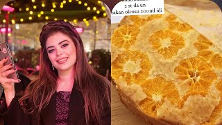 Aktirisa Aysel İbrahimova Mandarin Piroqu Hazırladı Reseptini Paylaşdı