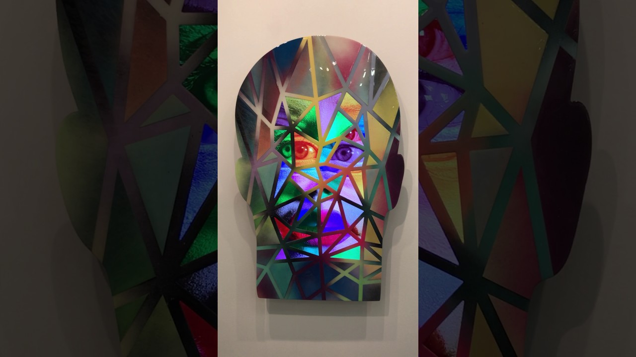 Video by Tony Oursler at The Armory Show, 2017