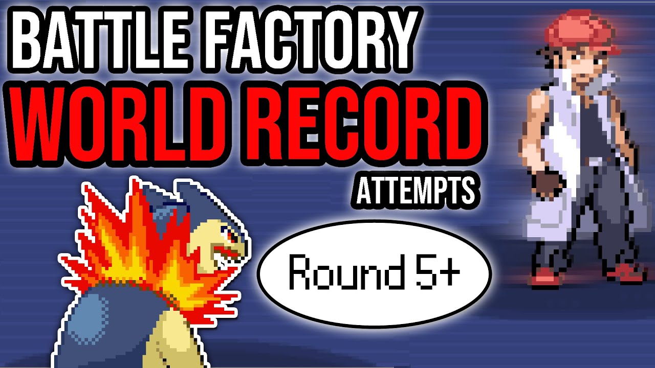 ROUND 5 AND ONWARD! | Battle Factory WORLD RECORD Attempts! | Pokemon ...