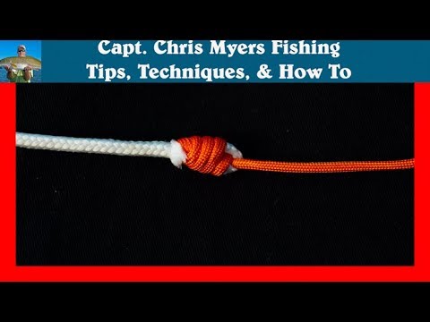 Hoe te Bind de Albright Knot - Best Vissen Knopen