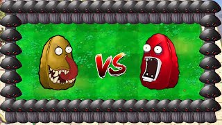 9999 Doom-shroom vs VENOM Tall-nut vs Explode Tall-nut | Plants vs Zombies Crumbs mode