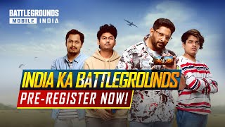 Pre-Register BATTLEGROUNDS MOBILE INDIA screenshot 1