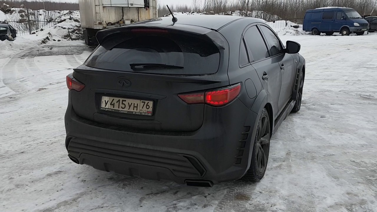 Фары на инфинити qx70