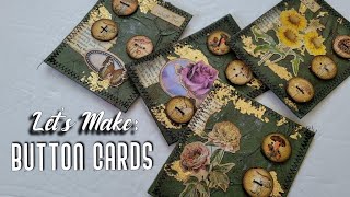 Making Button Cards - Craft with me! News