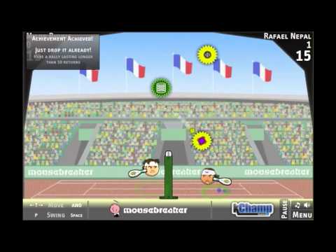 Sports Heads Tennis Open Salvatore vs Alex1