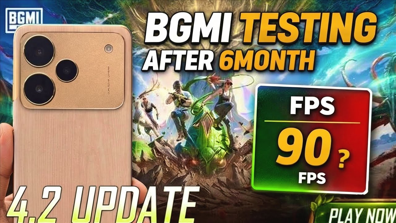 REALME P4 PRO | BGMI TESTING | AFTER 6 MONTH STILL 90FPS OR NOT ? 