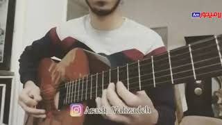Video thumbnail of "آهنگ گلدون اطلسی از مهستی به همراه آکورد و اجرای گیتار - Mahasti-Goldoune Atlasi with guitar"