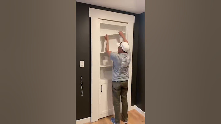 Como fabricar el cuarto oculto perfecto.Cuarto secreto detrás de una puerta móvil oculta habitación