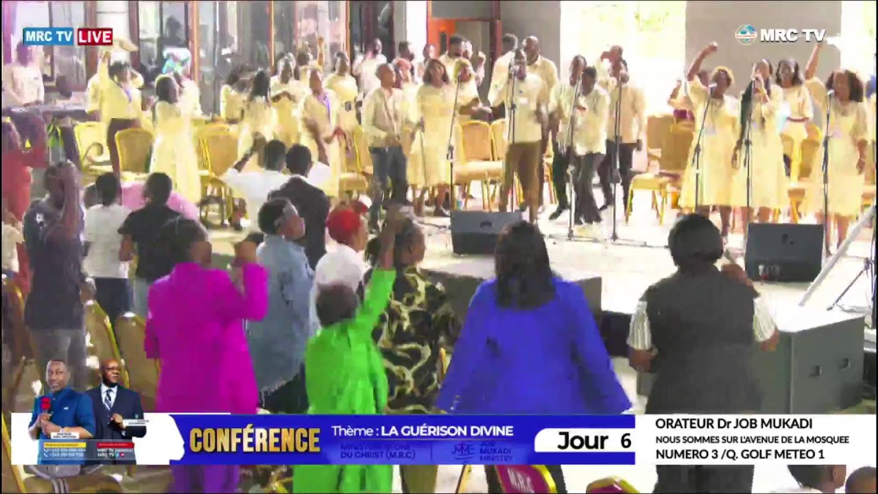 JOUR 6 CONFERENCE LA GUERISON DIVINE: SEANCE FINALE AVEC LIGNE DE PRIERES POUR LES MALADES
