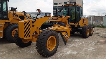 SANY Motor Grader walk-around
