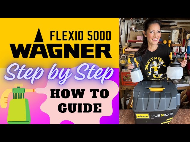 I Sprayed Kitchen Cabinets With A $200 Sprayer! Wagner Flexio 5000 Sprayer  Review 