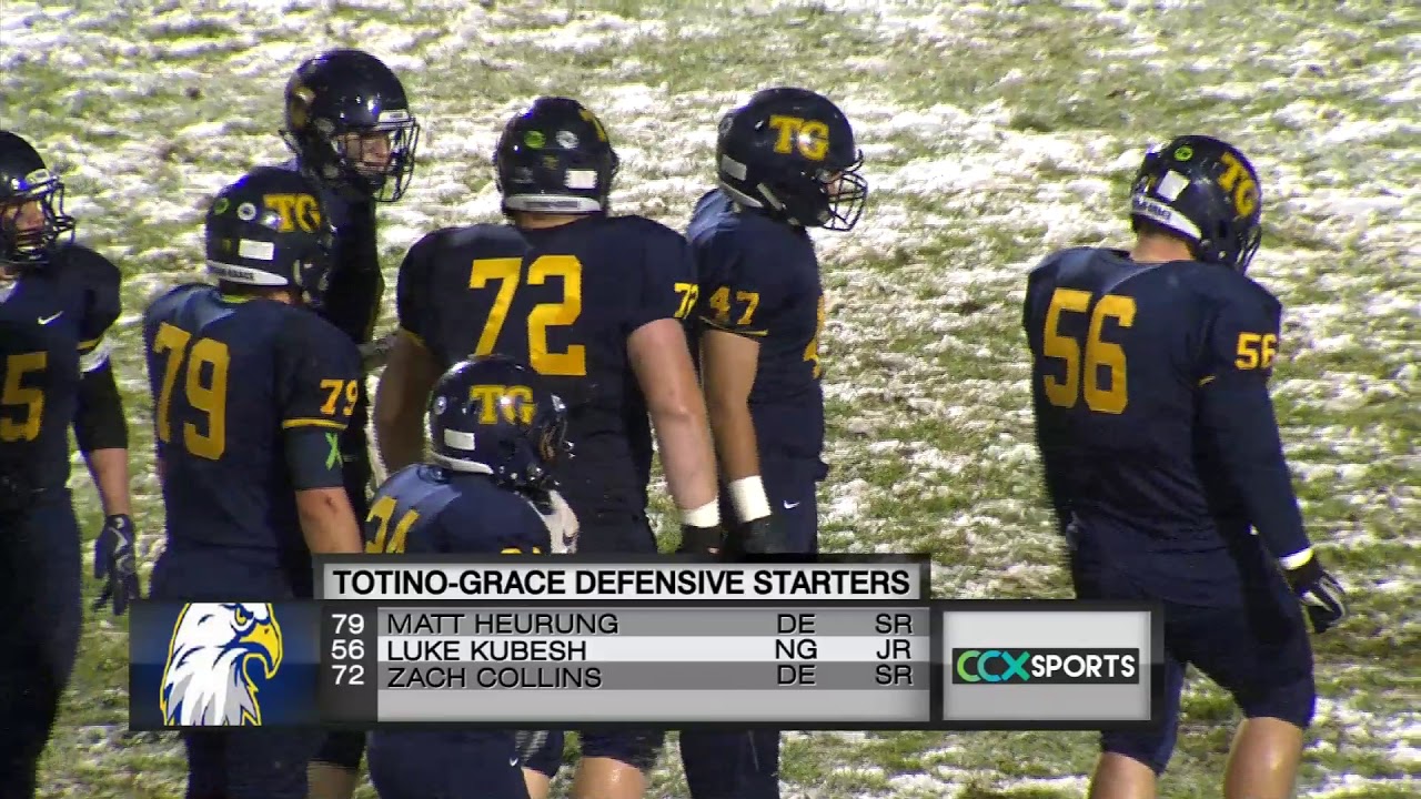 Anoka vs. TotinoGrace Section Football YouTube