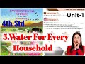 4th Standard l 5. Water for Every Household l EVS Part 1