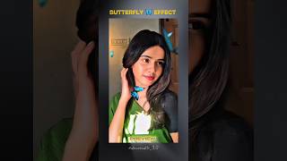 Butterfly effect 🦋 ||capcut tutorials #instagram #youtubeshorts #treanding #editwithcapcut #fyp