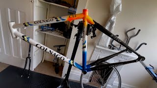 Восстановление титановой карбоновой рамы велосипеда Colnago CT2: эпическая находка на eBay