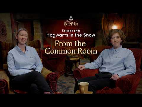 Hogwarts in the Snow – From the Common Room | Warner Bros. Studio Tour London