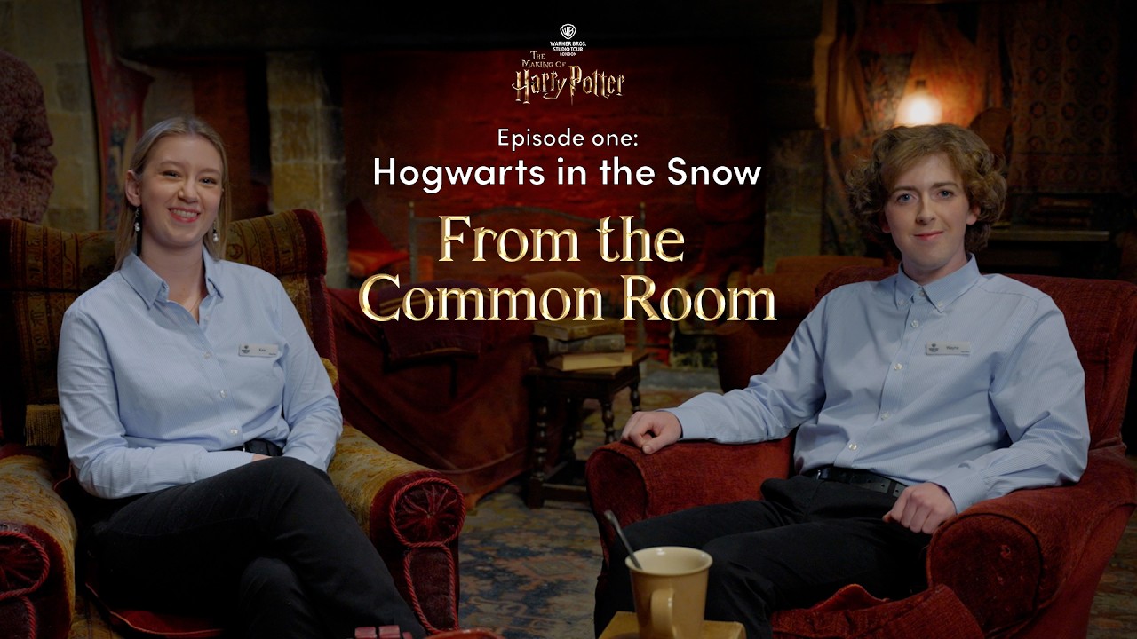 Hogwarts in the Snow – From the Common Room | Warner Bros. Studio Tour London