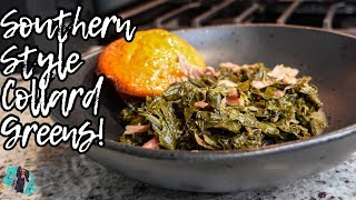 HOW TO CLEAN & PREPARE THE BEST SOUTHERN STYLE COLLARD GREENS | BEGINNER FRIENDLY RECIPE TUTORIAL by ThatGirlCanCook! 2,913 views 1 month ago 8 minutes, 2 seconds