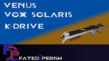 Warframe Guide 2021 - Vox Solaris - Part 6 - K Drive