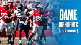 UTEP at Nebraska | Highlights | Big Ten Football | 08/31/2024 thumbnail