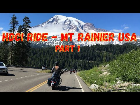 #6 HDCI Seattle USA Mount Rainier Ride &amp; Ngobrol dgn Bpk Nanan Soekarna - Part 1