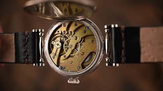 Longines Mexico 1918 Лонжин Мексика Серебро Patina Watch Studio