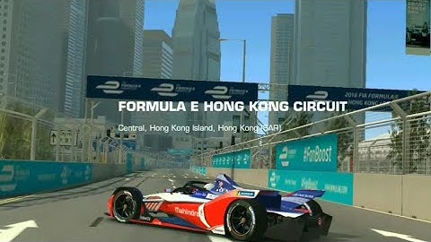 Real Racing 3 Gameplay : Formula E Hong Kong Circuit