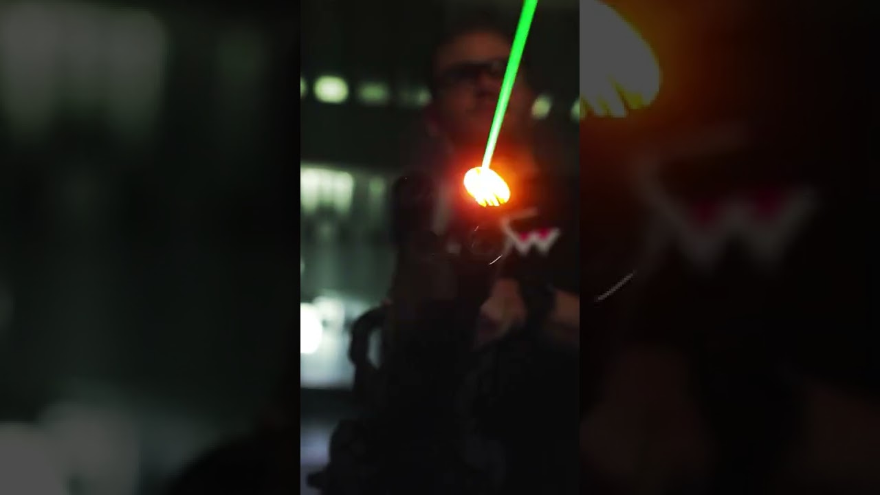 A M133 Microgun with 4 Rotating Tracer Units 