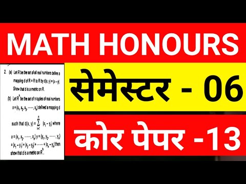 #math Honours question