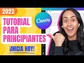 Cómo usar Canva FÁCIL | El Mejor Tutorial de Canva para Principiantes (2022)