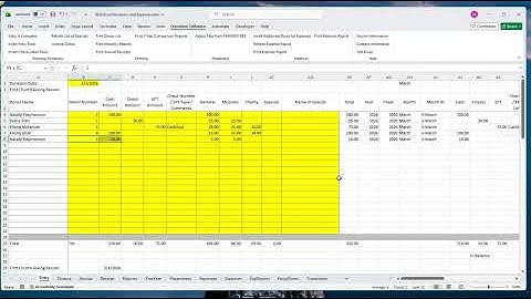 Demonstration of 2026 Donations Software-Recording Donations & Printing Donor Receipts