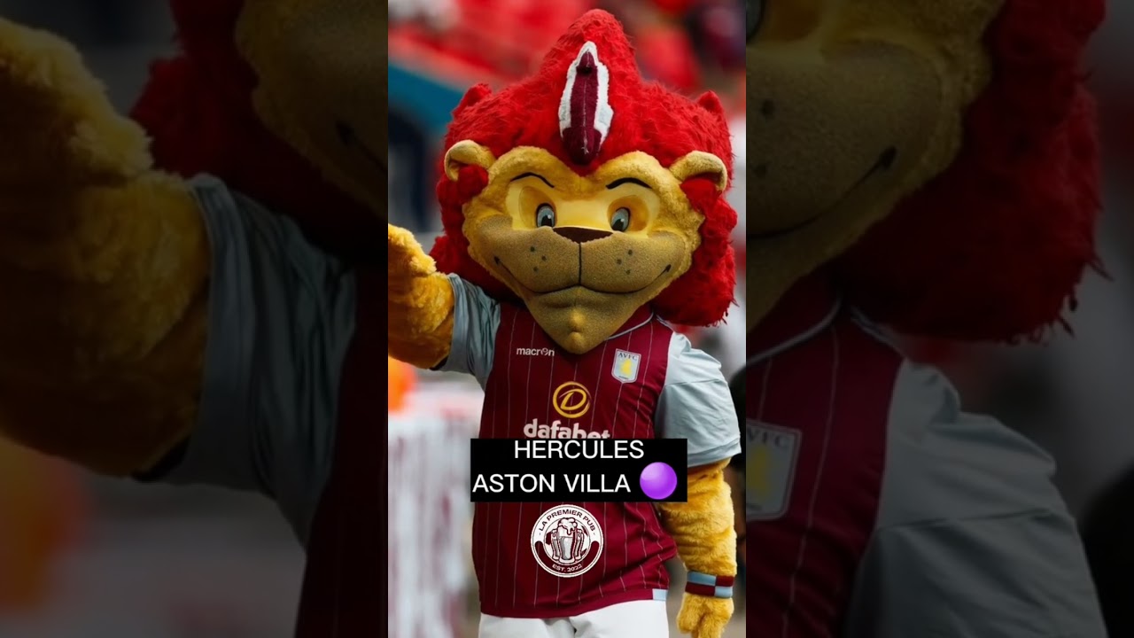 English Premier League Mascots 