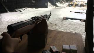Russian SKS (1952r) Slow-Motion