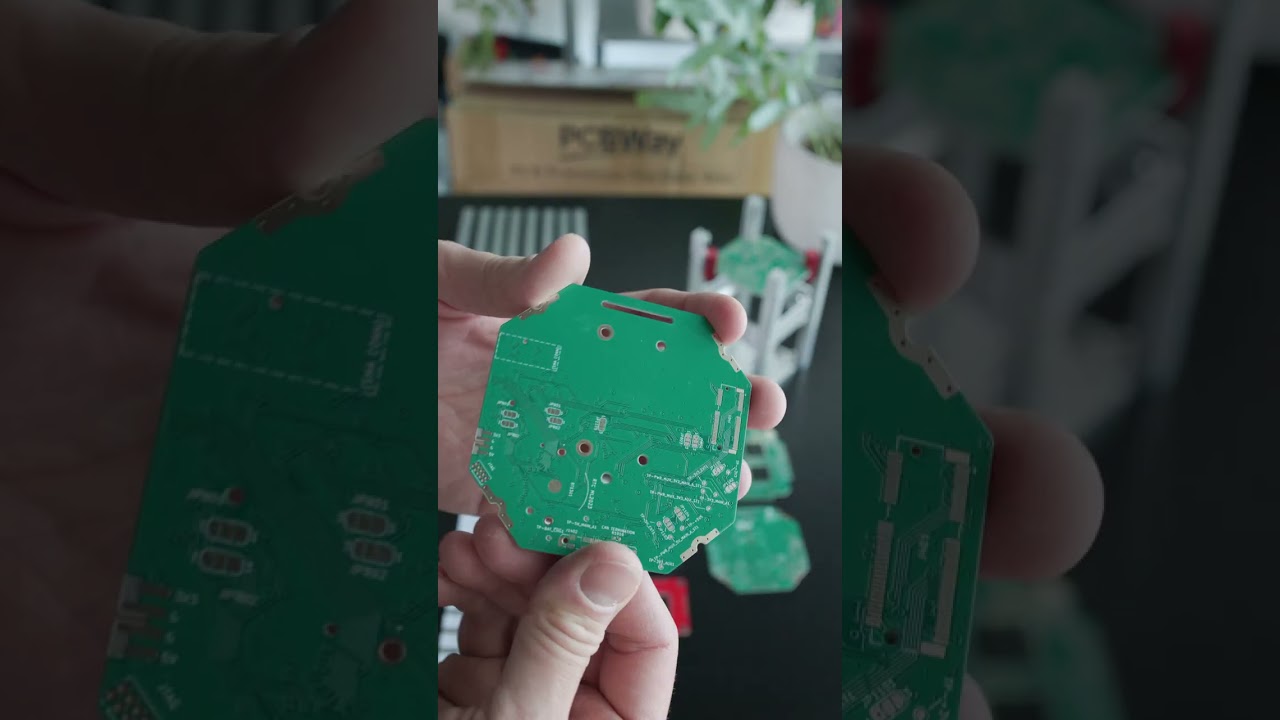 New #cubesat Prototype Parts Are Here! Manufactured by @PCBWay and Fully #opensource