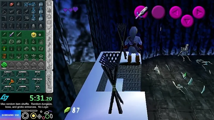 Ocarina of Time Randomizer (Max Shuffle/No Logic) - September 19th 2022