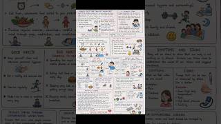 Health – The Ultimate Treasure 💚 | Full Notes Part 1 📚 Save This Before Exams 📌#ytshorts #yt#viral