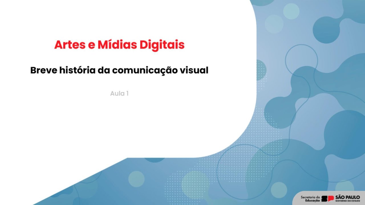 Arte e Mídias Digitais - Aula 1 - Breve história da comunicação visual ...
