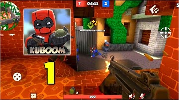 KUBOOM 3D: FPS Shooter Gameplay Walkthrough - Part 1