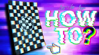 How To Draw a GLITCH Effect on Paper | How To Draw GLITCH Effect | Arts With Arpan
